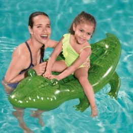 Bestway 41010-17 - Schwimmtier Crocodile, 168 x 89 cm