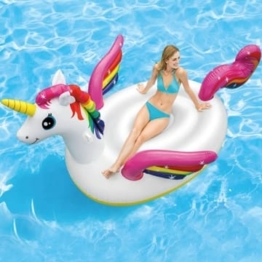 Einhorn-Insel - Mega Unicorn Island Reittier - 287x193x165 cm