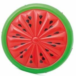 Intex 56283EU - Wassermelonenförmige aufblasbare Matratze 183 x 25 cm Badeinsel