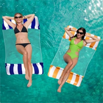 Aufblasbare Wasserhängematte - Schwimmbett Für Pool & Strand