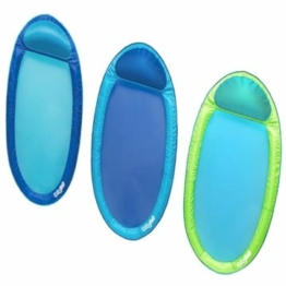 SwimWays 6045237 Spring Float Original, einfach auffaltbare Wasserhängematte, farblich sortiert - Swim Ways Schildkröt Fun Sports Luftmatratze Springfloat