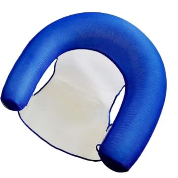 Tumnea Float Sessel Navy Blau, aufblasbarer Wasserstuhl Wassersitz für Pool, Schwimmbadstuhl Wasserhängematte Luftmatratze Pool Float für Schwimmbad im Freien Sommer Wasser Spaß