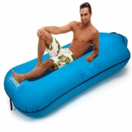 VENNERLI Mesh Mat Aufblasbarer Wasserhängematte Aufblasbares Schwimmbett,luftmatratze Wasser Bett Floating Lounge Stuhl Water Floating Pool Hängematte Wasserdicht Schwimmstuhl Wasserliege (D_BL)